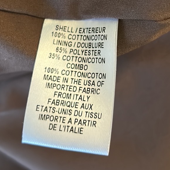 Milly of New York Brown Woven Textured Gold Button Detail Pencil Skirt - 8 - Picture 11 of 13